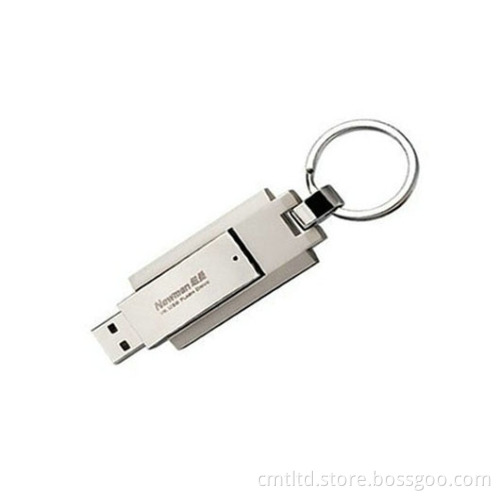 Metal Custom USB Flash Drive, Swing Style Ultral Slim Mini USB Drive (CMT-MT027)
